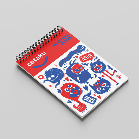 Agenda / Planner Saku Ukuran A6 (Ukuran Mini/Kecil) Spiral