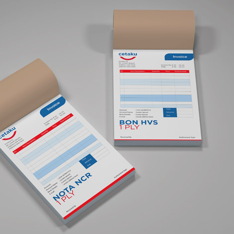 Nota / Bon / Surat Jalan NCR 1/2 Folio